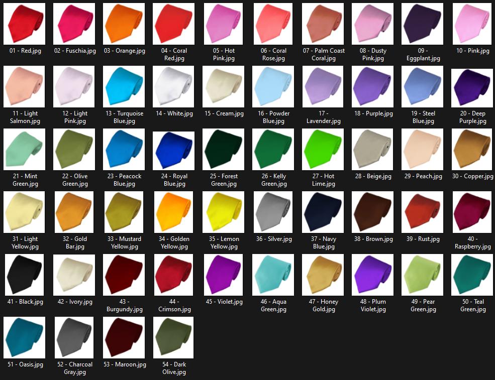 Double Trinity Knot Necktie: Pre-tied Wedding Neckwear