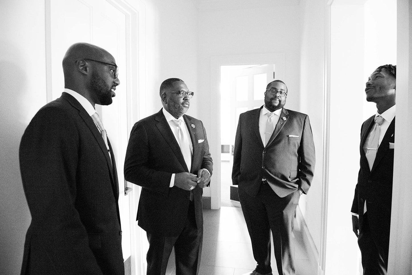 Pumpkin Knot Necktie: Pre-tied Adjustable Wedding Tie