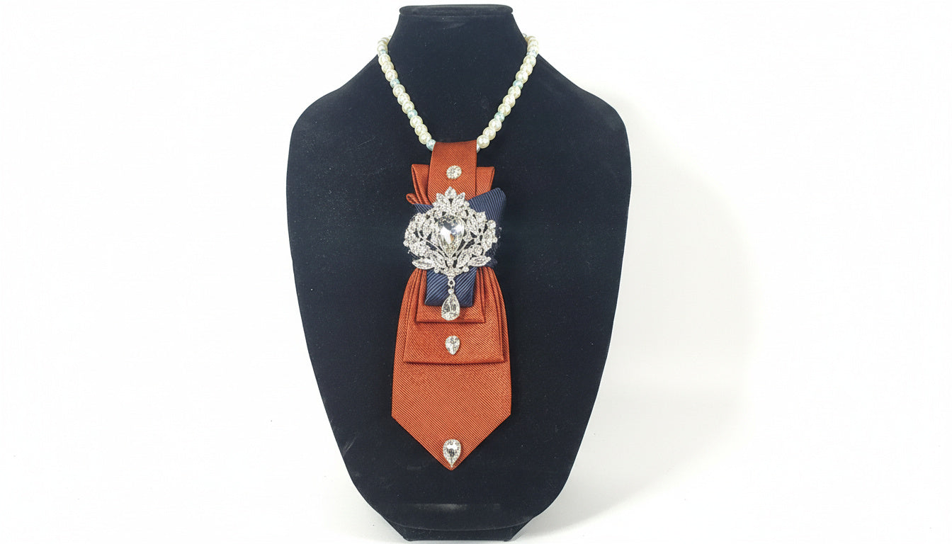 Queen Vibes Necktie for Weddings, Business and Formal Evets