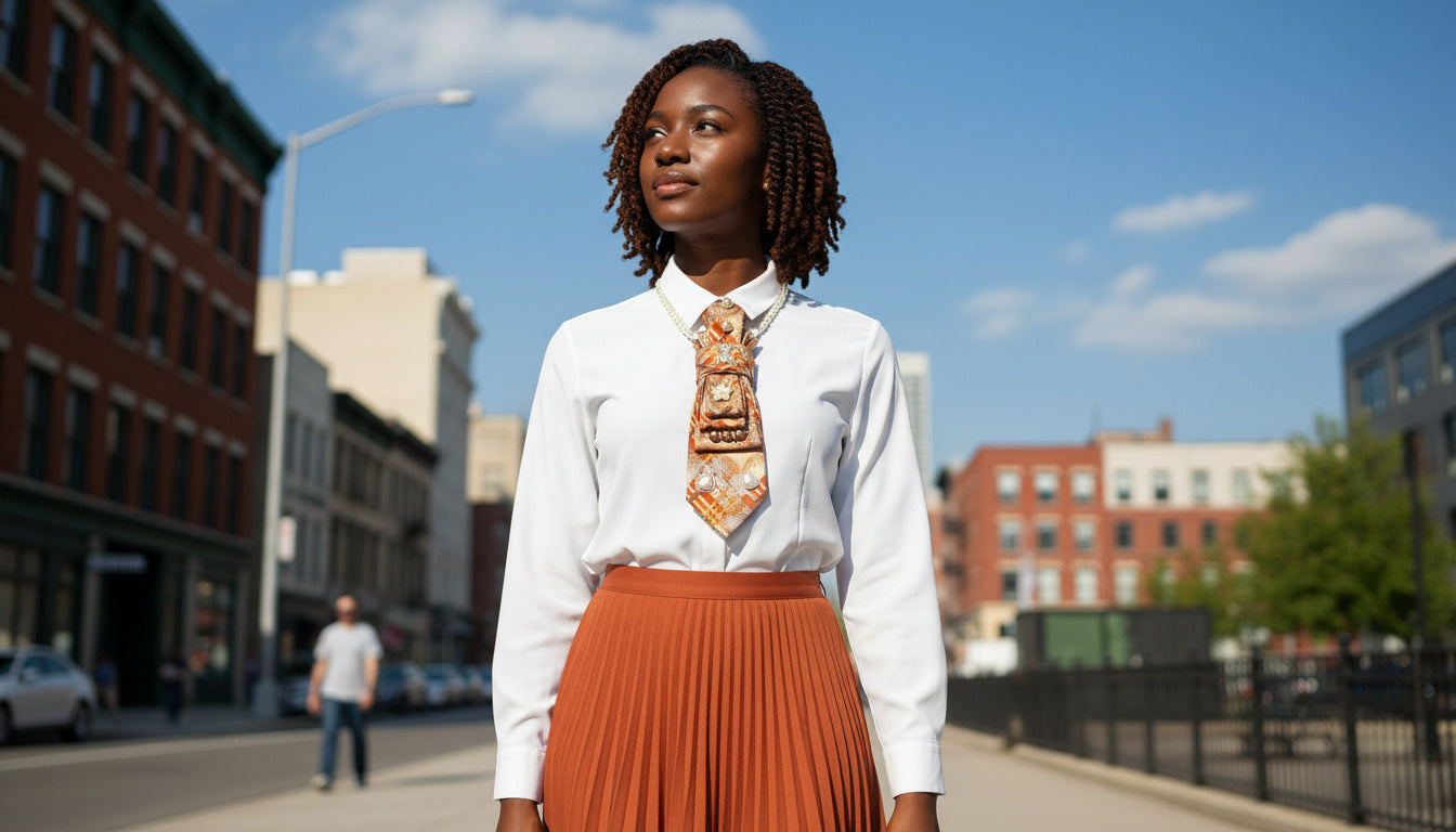 Honey Love Necktie for Weddings, Business and Formal Events