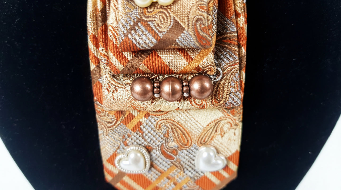 Honey Love Necktie for Weddings, Business and Formal Events